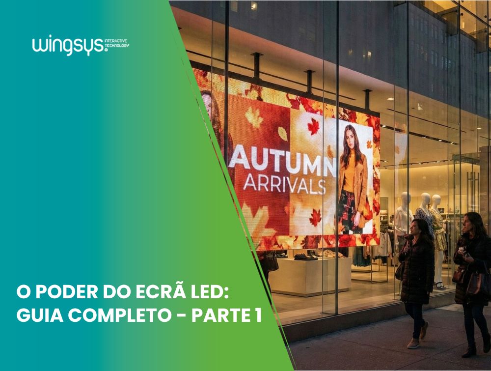 O poder do ecrã LED: guia completo para sinalização digital e publicidade - Parte 1
