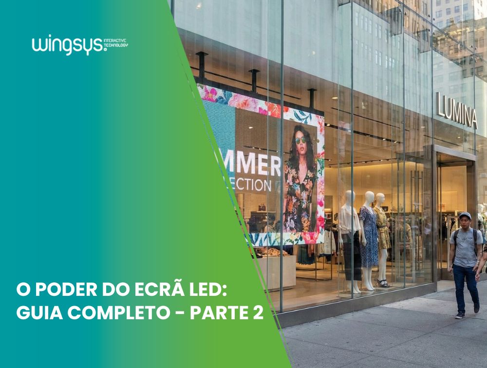 O poder do ecrã LED: guia completo para sinalização digital e publicidade - Parte 2