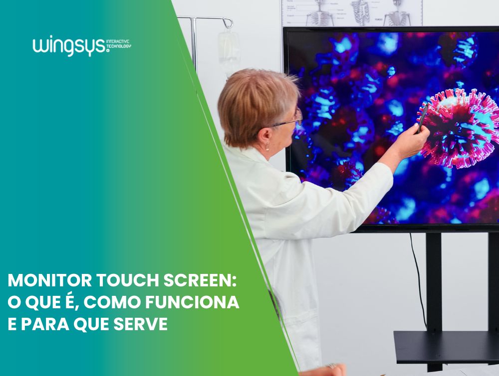 Monitor touch screen: o que é, como funciona e para que serve
