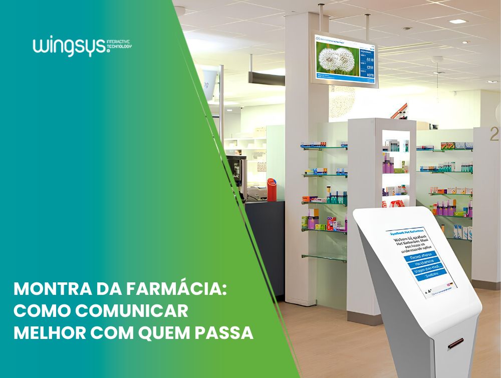 Montra da farmácia: como comunicar melhor com quem passa