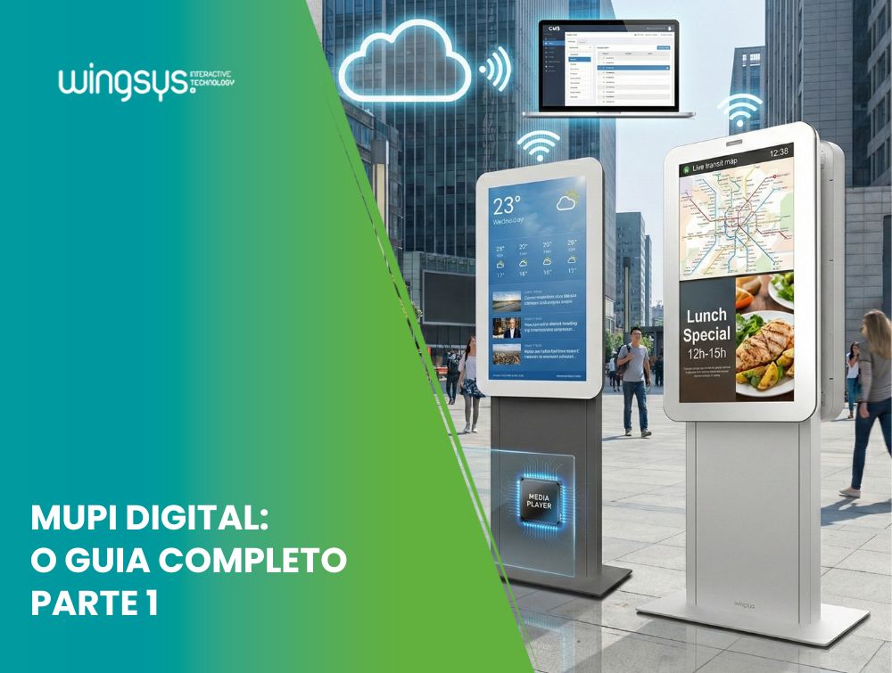 Mupi digital: o guia completo para transformar a comunicação da sua empresa - Parte 1