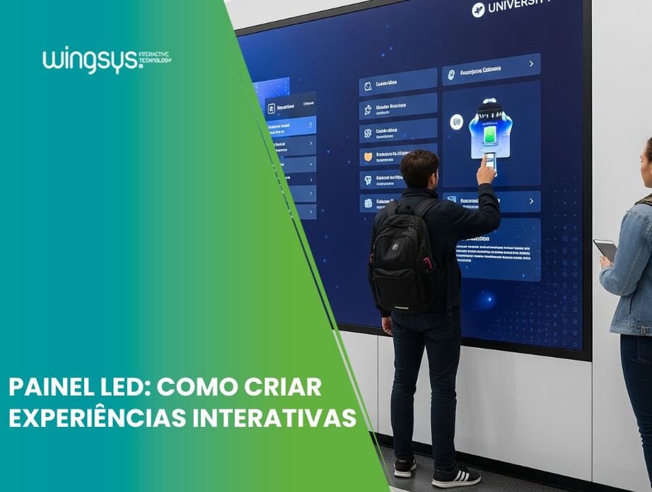 Painel Led: como criar experiências interativas para clientes e visitantes