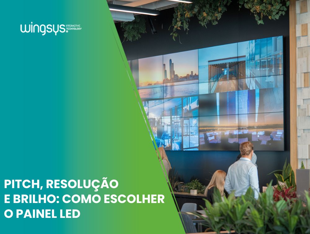 Pitch, resolução e brilho: o que considerar para escolher o painel led ideal para o seu espaço