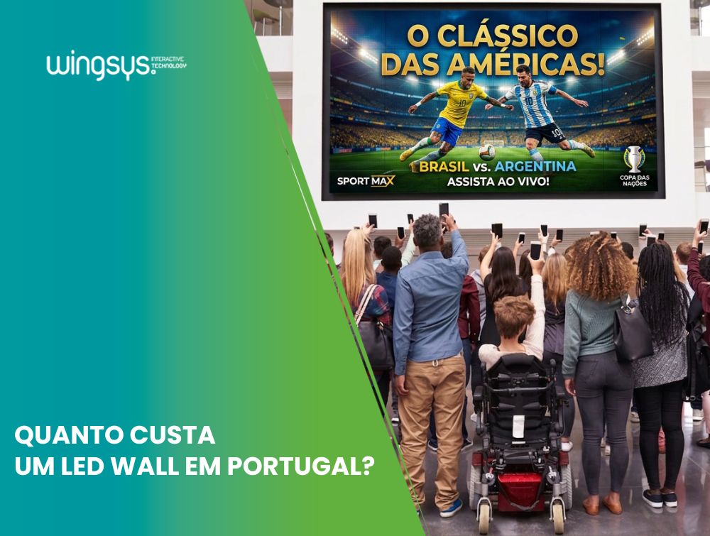 Quanto custa um LED wall em Portugal? O que saber antes de pedir proposta