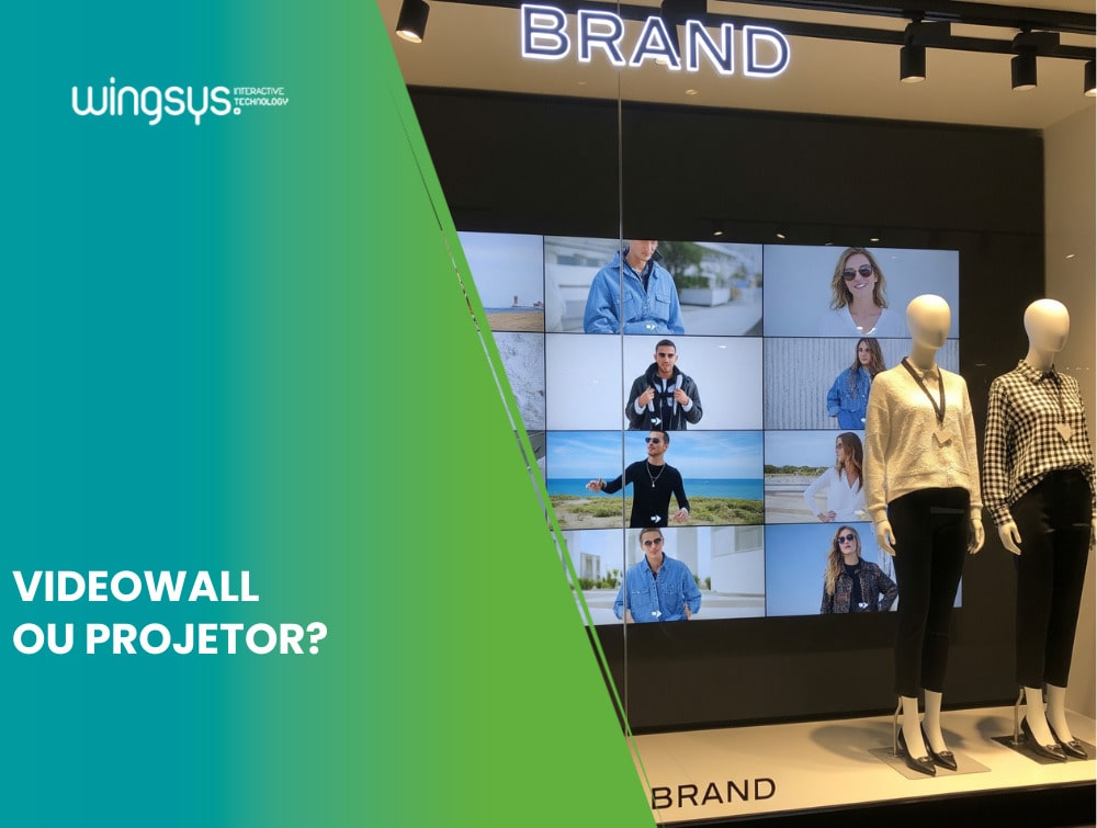Videowall ou projetor: será que sabe escolher?