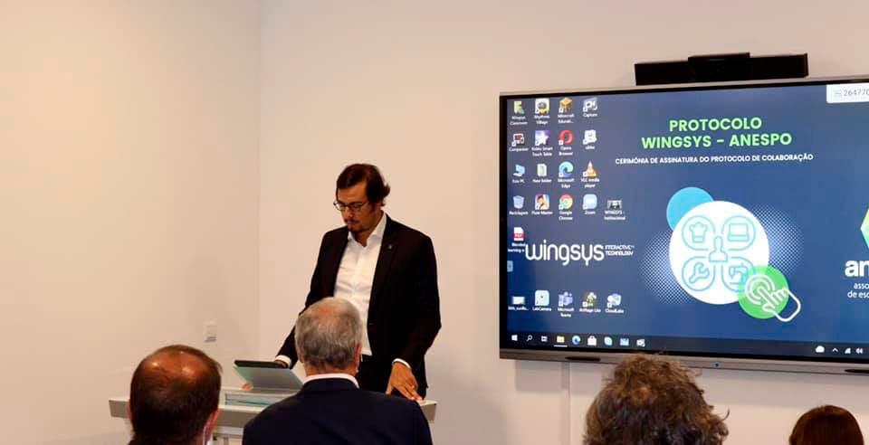 Protocolo Wingsys e ANESPO para a digitalização da Educação