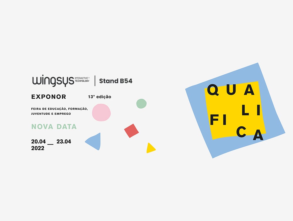 Wingsys na Qualifica - Feira de Educação, Formação, Juventude e Emprego